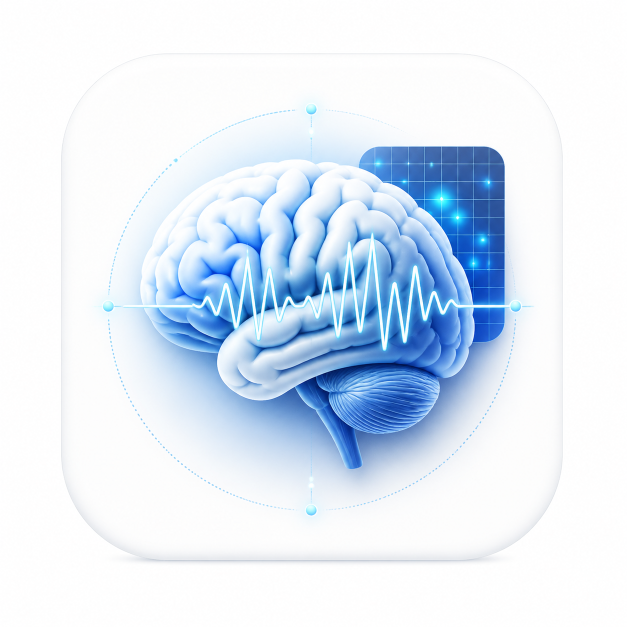 Brain illustration representing assessment